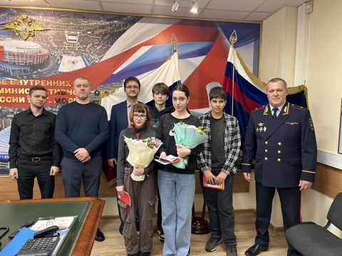 В преддверии Дня народного единства в УВД по САО состоялось торжественное вручение паспортов Российской Федерации