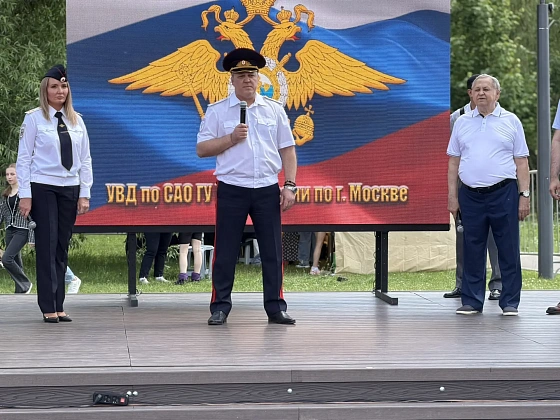 «Один день с полицией России» в САО