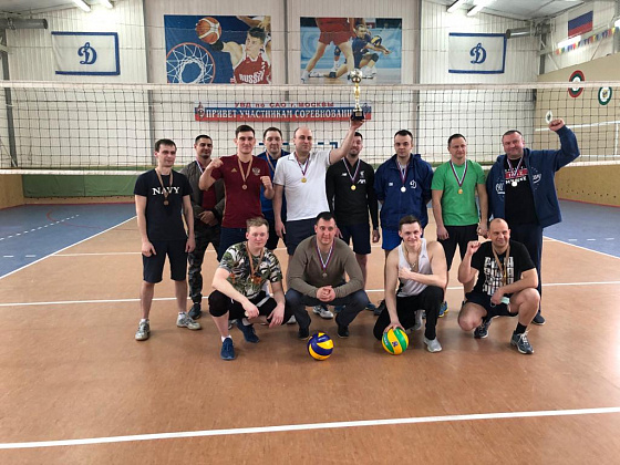 В УВД по САО прошли соревнования по волейболу