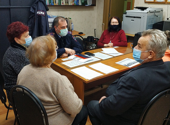 Член Общественного совета при УВД по САО принял участие в  рабочей встрече с представителями Общества инвалидов и совета ветеранов
