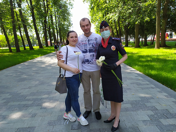 Госавтоинспекция севера столицы поздравляет участников дорожного движения с Всероссийским днем семьи, любви и верности