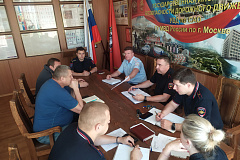  В ОГИБДД САО проведено рабочее совещание  по обеспечению безопасности пассажирских  перевозок