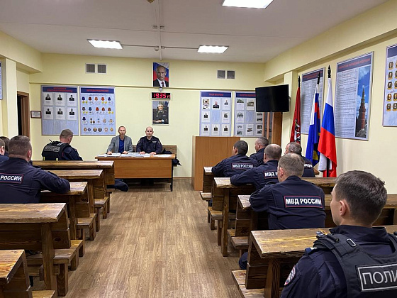 Член Общественного совета УВД по САО Алексей Щербаков посетил ОБ ППСП Северного округа города Москвы