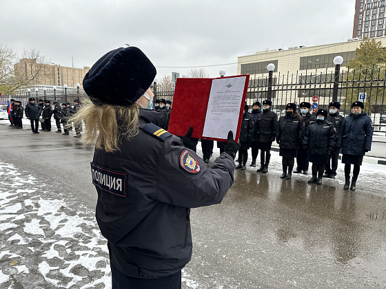 Представитель Общественного совета при УВД по САО Владимир Носов принял участие в торжественном мероприятии