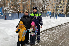 ОГИБДД УВД по САО ГУ МВД России по г. Москве проведено профилактическое мероприятие «Маленький пешеход».