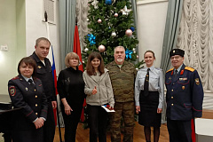 В День Конституции Российской Федерации член Общественного совета при УВД по САО принял участие в торжественной церемонии вручения паспортов