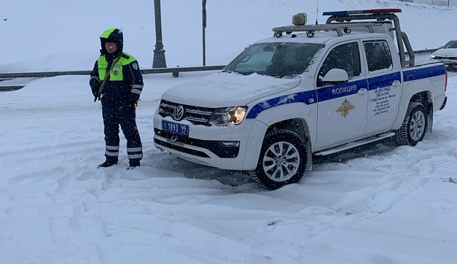 Госавтоинспекторы севера столицы предупреждают об ухудшении  видимости на дорогах
