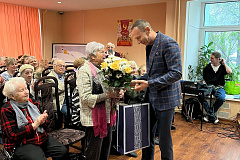Общественный совет при УВД по САО поздравил ветерана войны со 100-  летним юбилеем