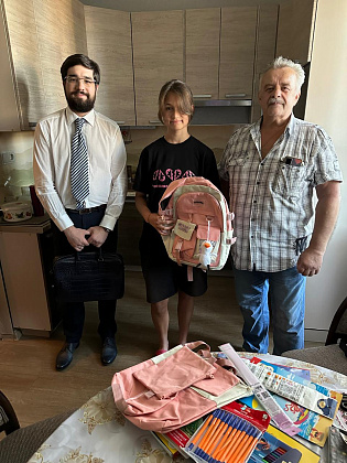 Члены Общественного совета УВД по САО приняли участие в акции «Собери ребенка в школу» 