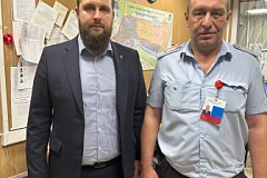В рамках акции «Гражданский мониторинг» представитель общественности посетил территориальный отдел полиции
