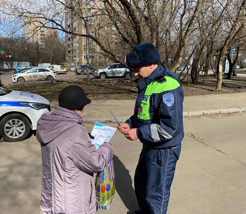 Госавтоинспекция Северного округа провела профилактическое мероприятие «Пешеход»
