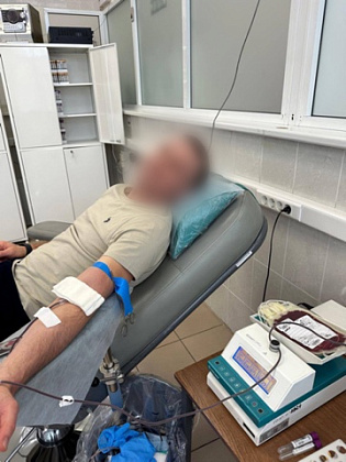 Сотрудники уголовного розыска севера столицы приняли участие в благотворительной акции по сдаче крови